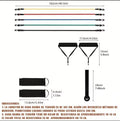 Extensores de pecho para fitness