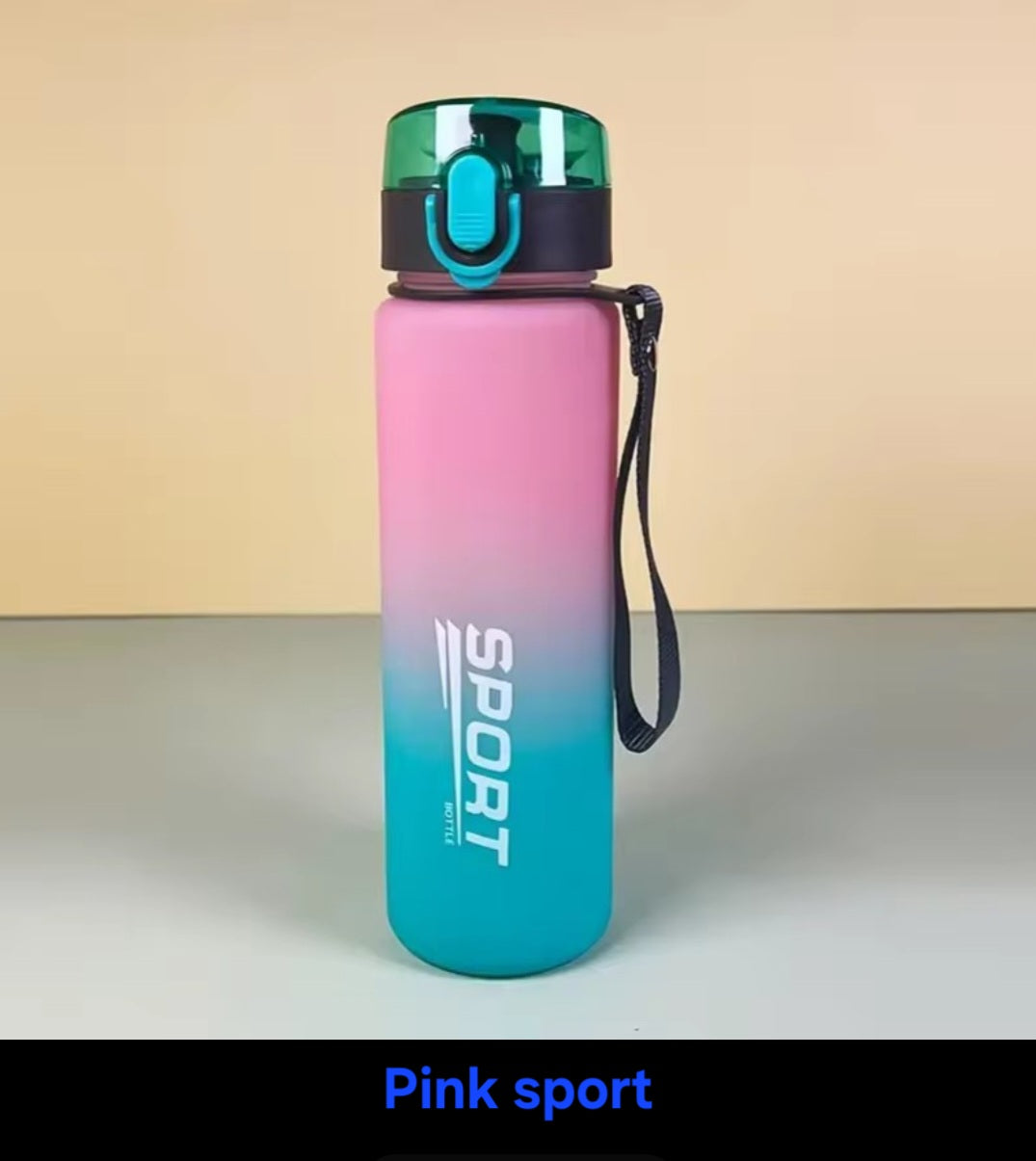 Botella Agua Deportiva 400ML-560ML Sin BPA Antigoteo | Gym & Running | Ortro.es